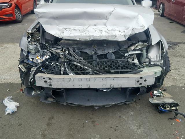 JTHBK262672038238 - 2007 LEXUS IS 250 SILVER photo 9