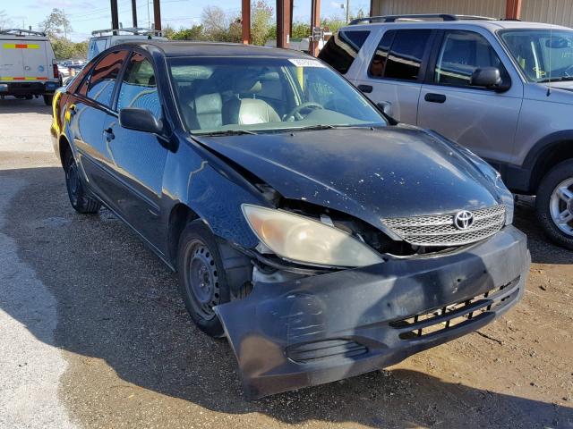 4T1BE32K64U380224 - 2004 TOYOTA CAMRY LE BLACK photo 1
