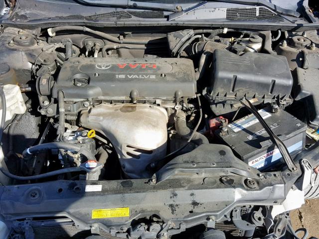 4T1BE32K64U380224 - 2004 TOYOTA CAMRY LE BLACK photo 7