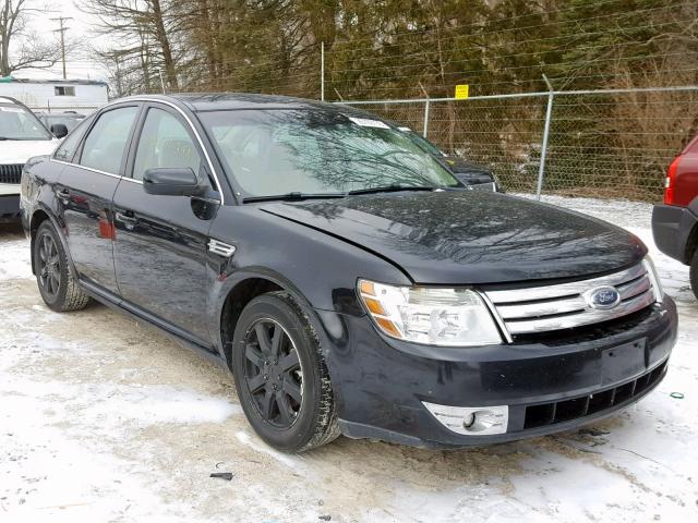 1FAHP24WX8G131468 - 2008 FORD TAURUS SEL BLACK photo 1