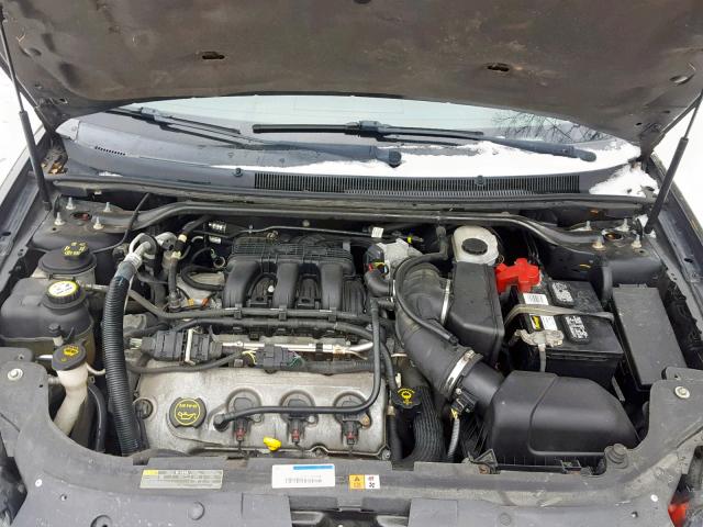 1FAHP24WX8G131468 - 2008 FORD TAURUS SEL BLACK photo 7