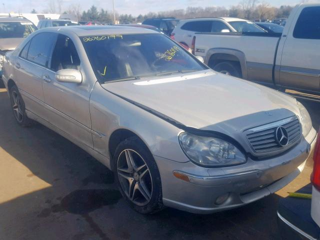 WDBNG78J12A241553 - 2002 MERCEDES-BENZ S 600 SILVER photo 1