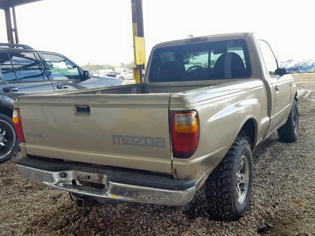 4F4YR12U71TM01387 - 2001 MAZDA B3000 TAN photo 4