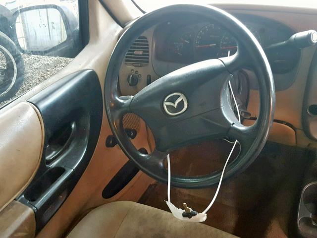 4F4YR12U71TM01387 - 2001 MAZDA B3000 TAN photo 9