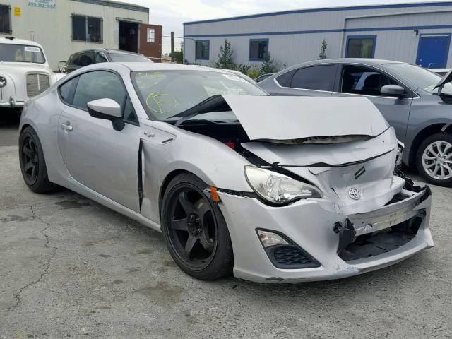 JF1ZNAA14D1722311 - 2013 SCION FRS SILVER photo 1