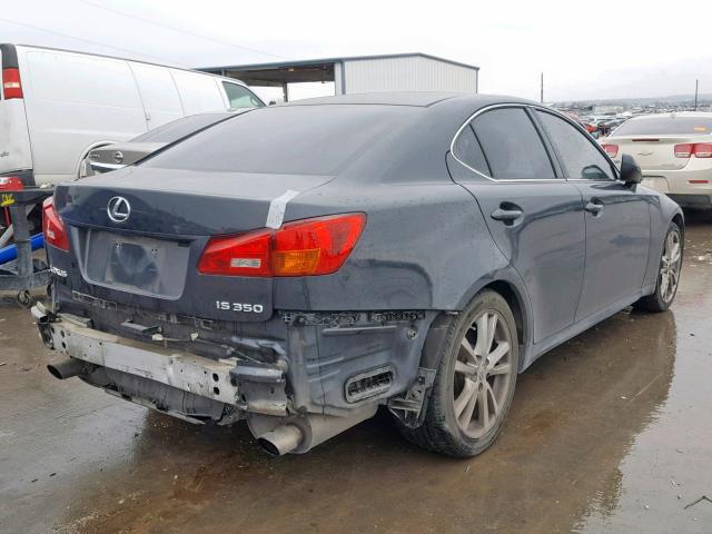 JTHBE262565006529 - 2006 LEXUS IS 350 GRAY photo 4