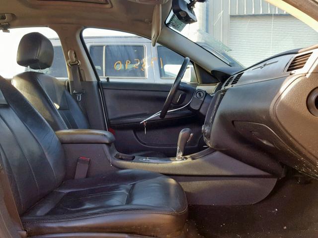 2G1WU581169205651 - 2006 CHEVROLET IMPALA LTZ SILVER photo 5