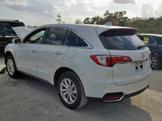 5J8TB3H58JL013136 - 2018 ACURA RDX TECHNO WHITE photo 3