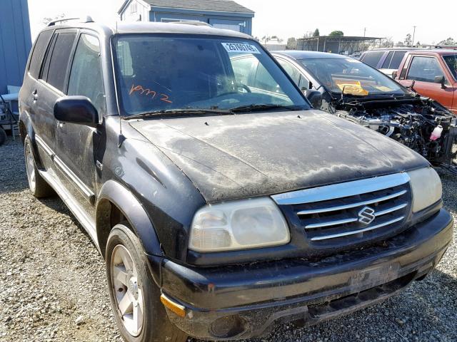 JS3TY92V114104642 - 2001 SUZUKI GRAND VITA BLACK photo 1