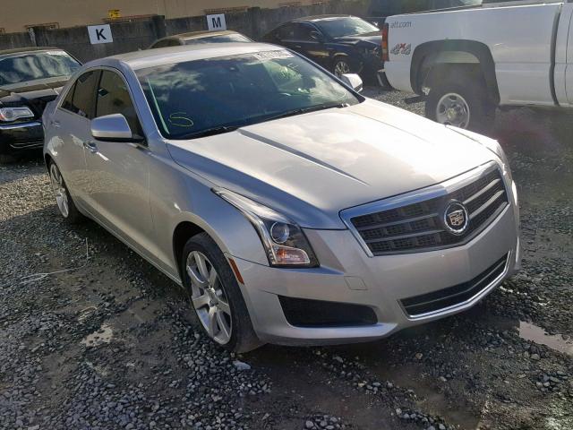 1G6AA5RA7D0179253 - 2013 CADILLAC ATS SILVER photo 1