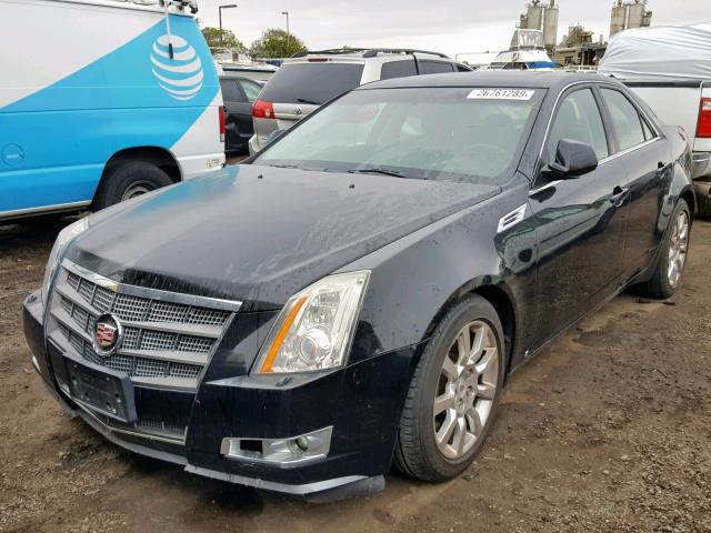 1G6DS57V380150676 - 2008 CADILLAC CTS HI FEA BLACK photo 2