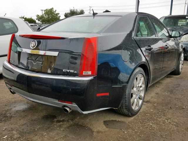 1G6DS57V380150676 - 2008 CADILLAC CTS HI FEA BLACK photo 4