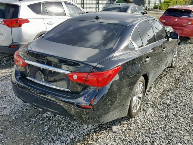 JN1BV7AP9FM343232 - 2015 INFINITI Q50 BASE BLACK photo 4