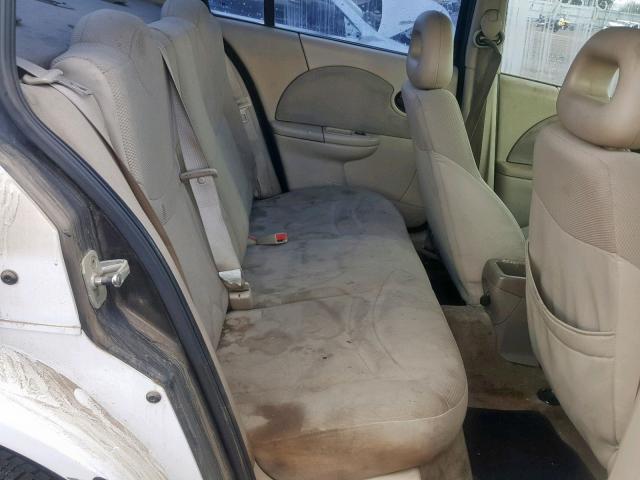 1G8AJ52F23Z126628 - 2003 SATURN ION LEVEL WHITE photo 6