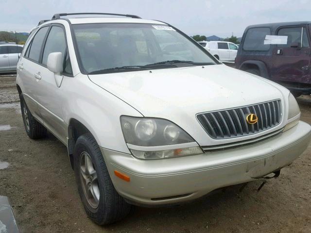 JT6HF10U3Y0133333 - 2000 LEXUS RX 300 WHITE photo 1