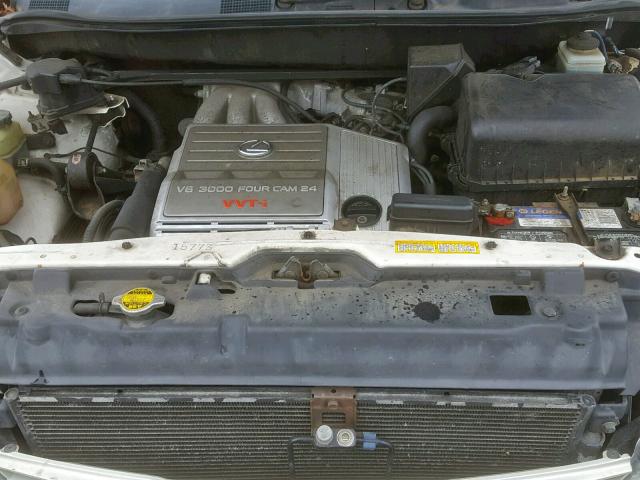 JT6HF10U3Y0133333 - 2000 LEXUS RX 300 WHITE photo 7