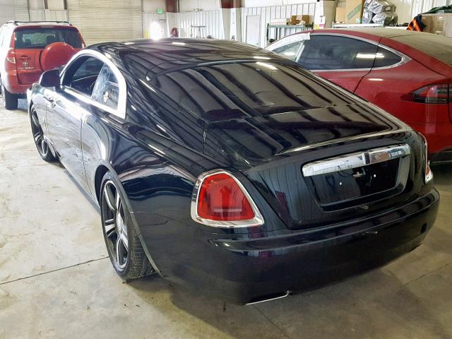 SCA665C59FUX85432 - 2015 ROLLS-ROYCE WRAITH BURGUNDY photo 3