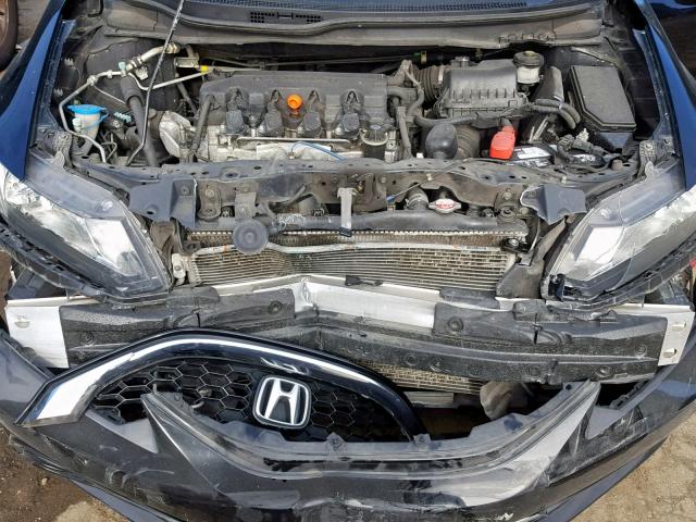 19XFB2F94EE272197 - 2014 HONDA CIVIC EXL BLACK photo 7