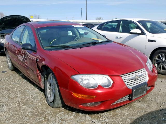 2C3HE66G7YH379991 - 2000 CHRYSLER 300M RED photo 1