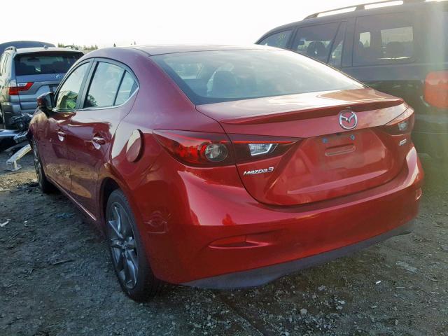 3MZBN1V33JM203477 - 2018 MAZDA 3 TOURING RED photo 3