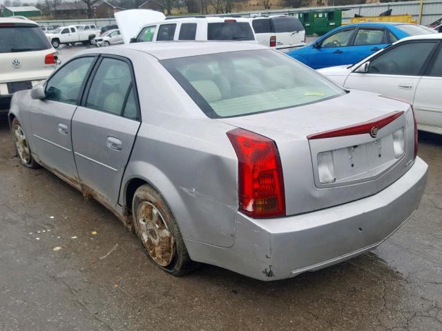 1G6DM57N930167825 - 2003 CADILLAC CTS SILVER photo 3