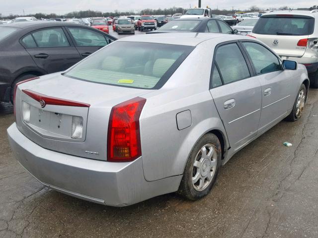 1G6DM57N930167825 - 2003 CADILLAC CTS SILVER photo 4