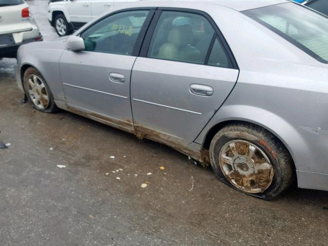 1G6DM57N930167825 - 2003 CADILLAC CTS SILVER photo 9