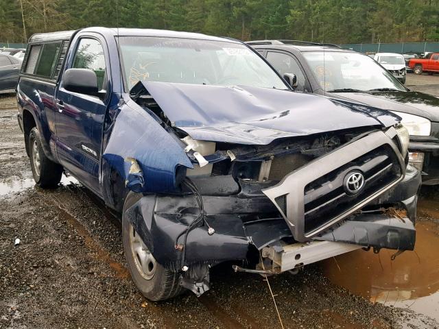 5TENX22N18Z554861 - 2008 TOYOTA TACOMA BLUE photo 1