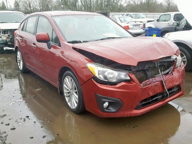 JF1GPAH61D2830754 - 2013 SUBARU IMPREZA LI RED photo 1