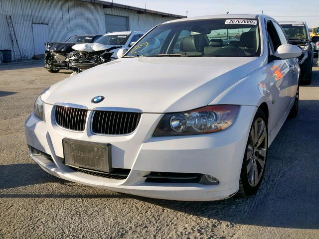 WBAVC53538FZ86325 - 2008 BMW 328 I SULE WHITE photo 2