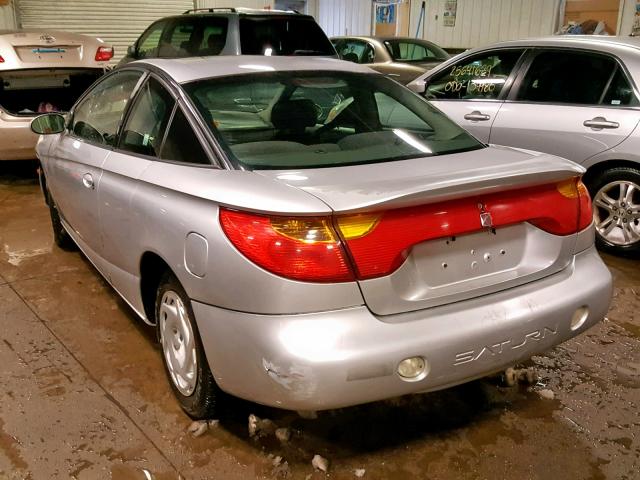 1G8ZR12742Z172232 - 2002 SATURN SC2 SILVER photo 3