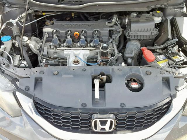 19XFB2F96DE007392 - 2013 HONDA CIVIC EXL GRAY photo 7