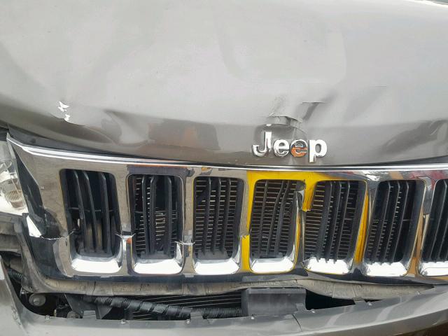 1J4RS5GGXBC589197 - 2011 JEEP GRAND CHER GRAY photo 7