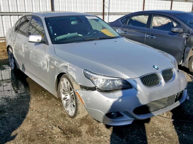 WBANW53548CT54829 - 2008 BMW 550 I SILVER photo 1