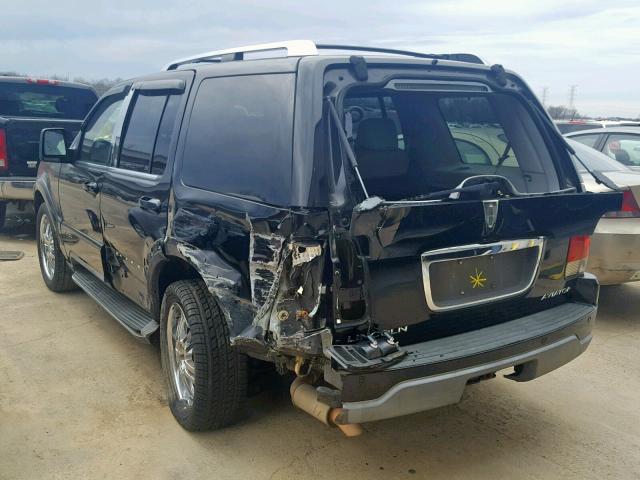 5LMEU68H44ZJ12284 - 2004 LINCOLN AVIATOR 黑色 照片 3