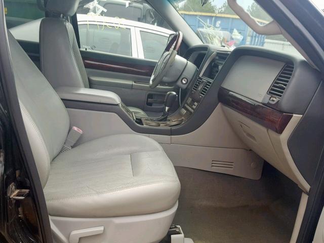 5LMEU68H44ZJ12284 - 2004 LINCOLN AVIATOR 黑色 照片 5