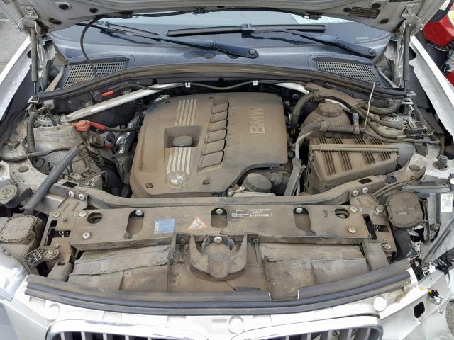 5UXWX5C50BLK59095 - 2011 BMW X3 XDRIVE2 BEIGE photo 7