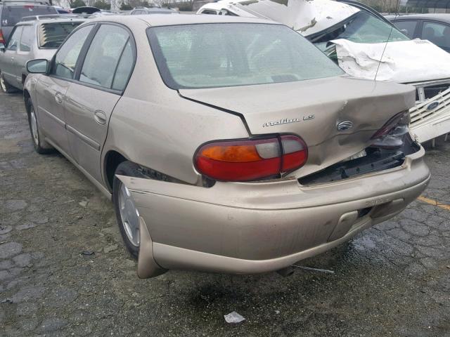 1G1NE52J0Y6221058 - 2000 CHEVROLET MALIBU LS TAN photo 3