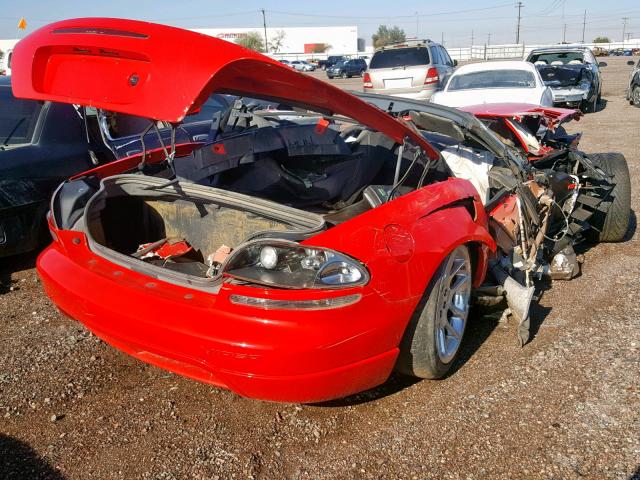 1B3JZ65Z94V102363 - 2004 DODGE VIPER SRT- RED photo 4