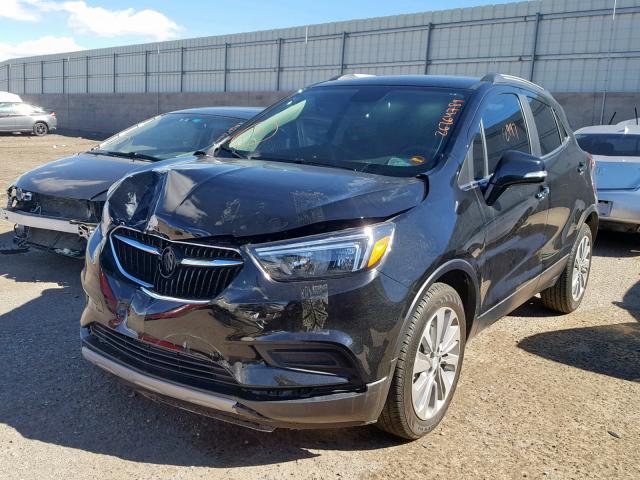 KL4CJASB9JB668250 - 2018 BUICK ENCORE PRE BLACK photo 2