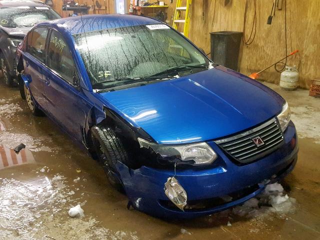 1G8AZ52F95Z127965 - 2005 SATURN ION LEVEL BLUE photo 1