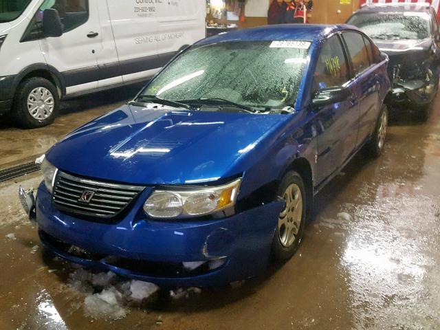 1G8AZ52F95Z127965 - 2005 SATURN ION LEVEL BLUE photo 2