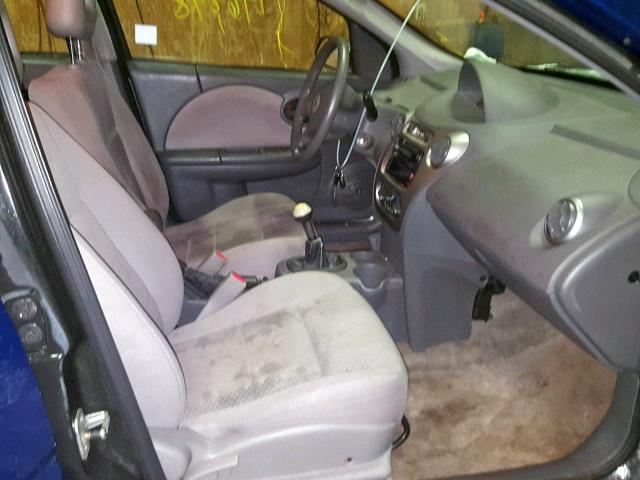 1G8AZ52F95Z127965 - 2005 SATURN ION LEVEL BLUE photo 5
