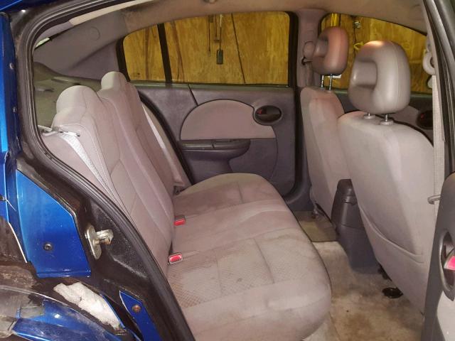 1G8AZ52F95Z127965 - 2005 SATURN ION LEVEL BLUE photo 6