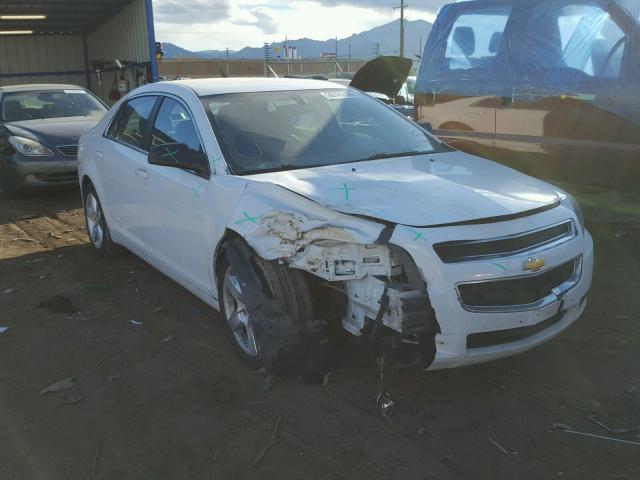 1G1ZA5EU7BF344303 - 2011 CHEVROLET MALIBU LS WHITE photo 1
