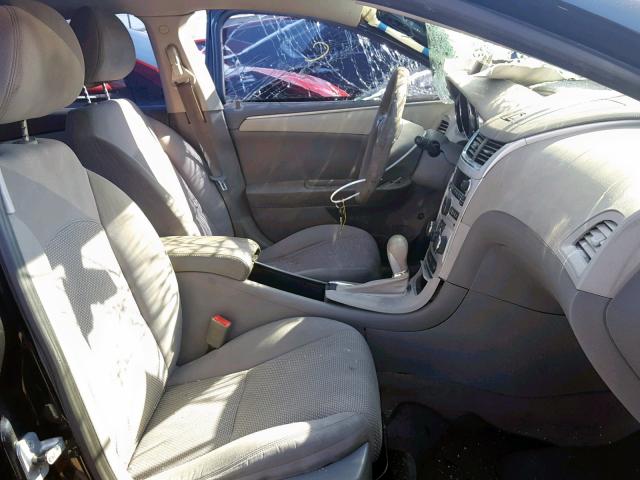 1G1ZA5EB0AF299749 - 2010 CHEVROLET MALIBU LS BLACK photo 5