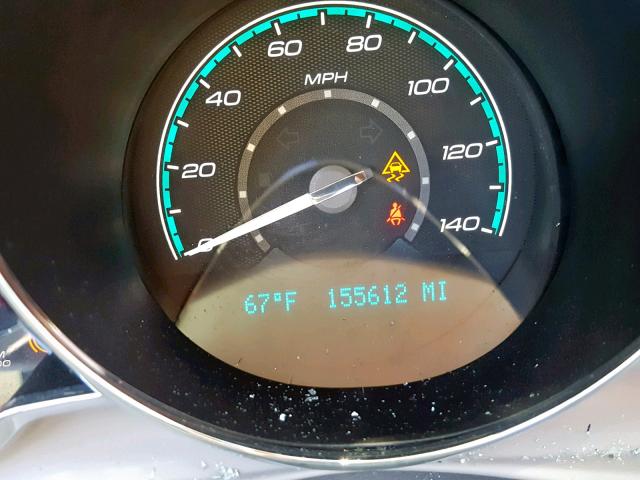 1G1ZA5EB0AF299749 - 2010 CHEVROLET MALIBU LS BLACK photo 8