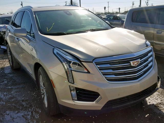 1GYKNBRS4HZ138099 - 2017 CADILLAC XT5 LUXURY GOLD photo 1