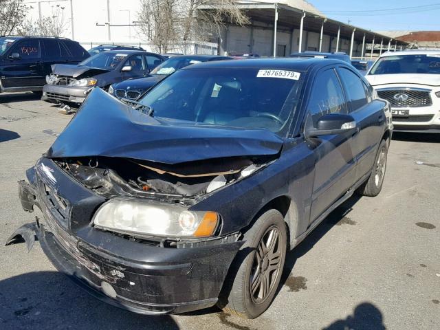 YV1RS592X82698615 - 2008 VOLVO S60 2.5T BLACK photo 2