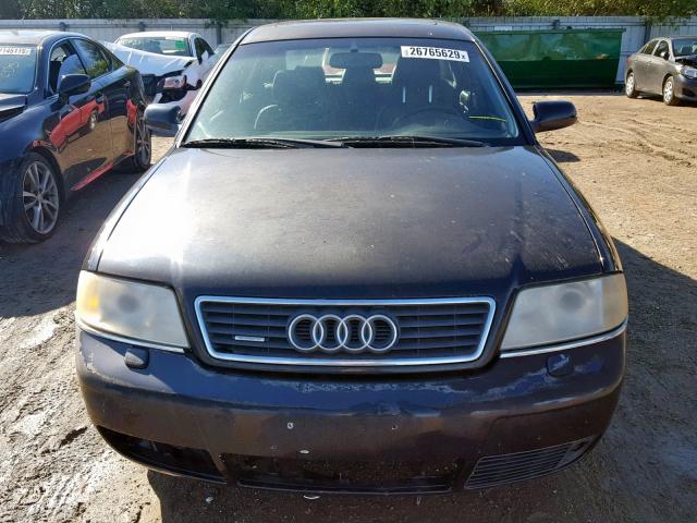 WAUED54B41N093352 - 2001 AUDI A6 2.7T QU GRAY photo 9